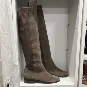 🔥🔥 Lucky Brand brand new suede knee high boots women size 6.5